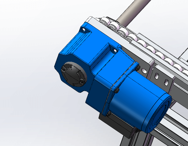 直角減速電機(jī)在鏈條輸送設(shè)備上的應(yīng)用